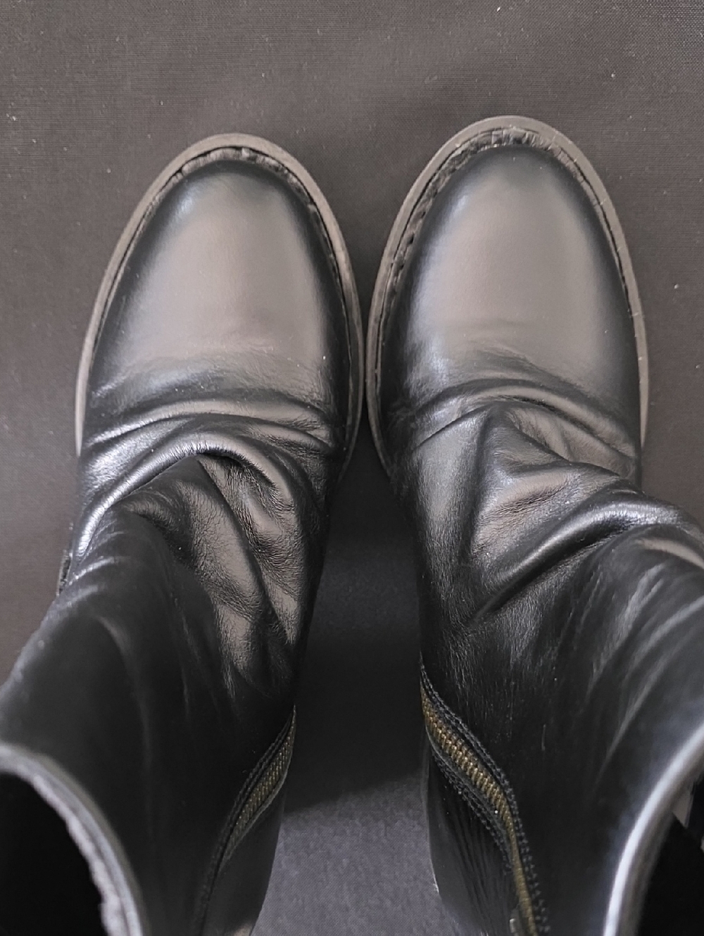 NEW BORN | $180 Toni Whipstitched Leather Boots - Picture 11 of 14